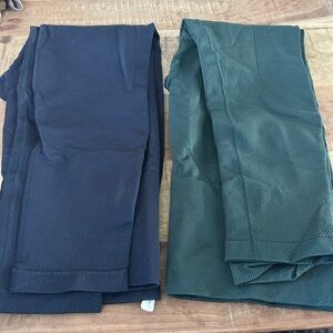 SPANX Blue and Green Leggings